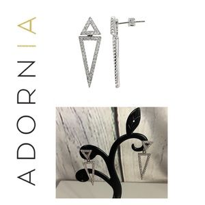 Adornia Floater/Jacket Diamond Earrings